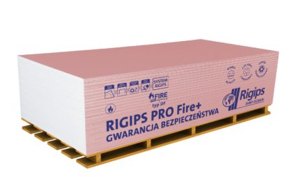 BA13 Anti-Feu RIGIPS PRO Fire+ sur palette